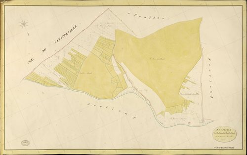 Hondouville. Section A _ du Boulay et du Bois du Roule _ 2e et dernière Feuille