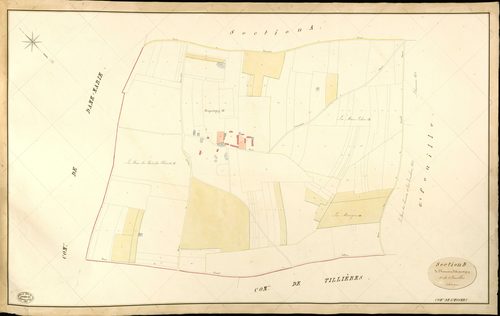 Hosmes (L'). Section D _ de l'Hosmes et d'Arpentigny _ 1re de 2 Feuilles