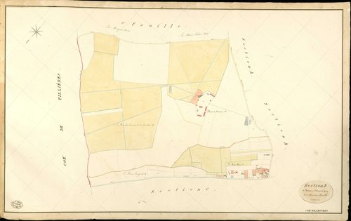 Hosmes (L'). Section D _ de l'Hosmes et d'Arpentigny _ 2e et dernière Feuille