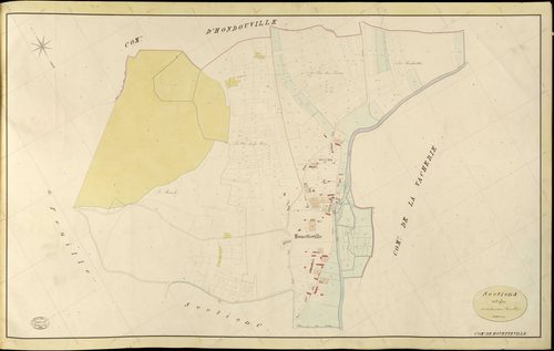 Houetteville. Section A _ de l'Eglise _ 4e et dernière Feuille