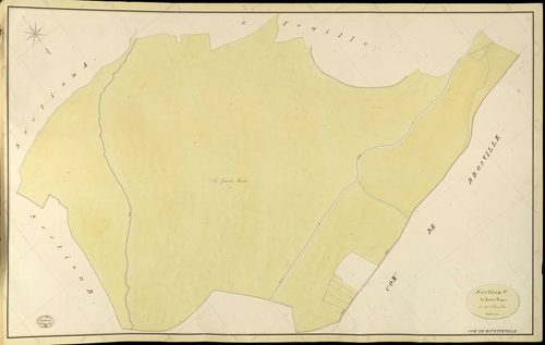 Houetteville. Section C _ du Gravier Bocquet _ 1re de 2 Feuilles