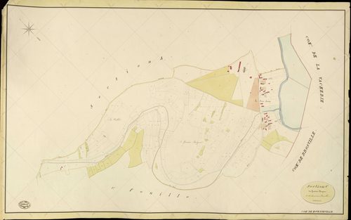 Houetteville. Section C _ du Gravier Bocquet _ 2e et dernière Feuille