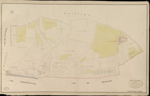 Houlbec-Cocherel. Section D _ de Cocherel _ 1re de 2 Feuilles
