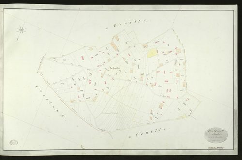 Illeville-sur-Montfort. Section C _ de la Goupillerie _ 2e de 5 Feuilles