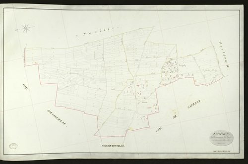 Illeville-sur-Montfort. Section C _ du Buissounnet et du Kara _ 5e et dernière Feuille