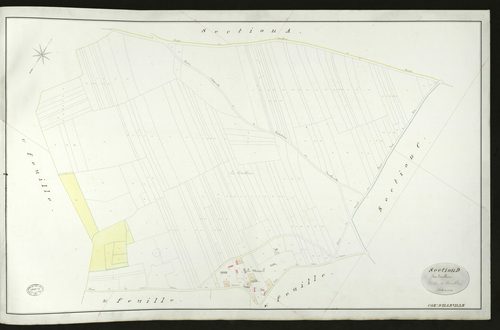 Illeville-sur-Montfort. Section D _ des Catelliers _ 2e de 4 Feuilles