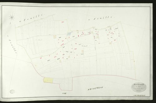 Illeville-sur-Montfort. Section D _ du Ruet _ 3e de 4 Feuilles