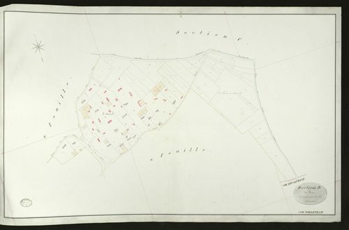 Illeville-sur-Montfort. Section D _ du Ruet _ 4e et dernière Feuille