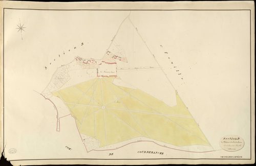 Illiers-l'Evêque. Section D _ du Château et du Bois d'en haut _ 2e et dernière Feuille