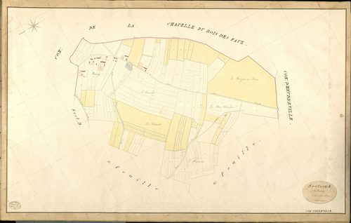 Irreville. Section A _ de Pourry _ 1re de 3 Feuilles