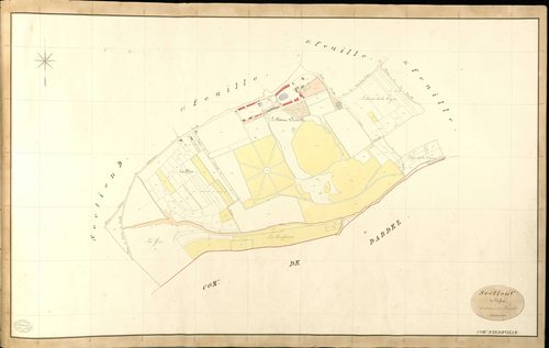 Irreville. Section C _ de l'Eglise _ 4e et dernière Feuille