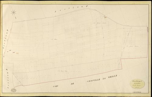 Iville. Section C _ des Courtes Pièces _ Feuille Unique