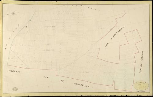 Iville. Section F _ de la Vorenne _ 2e et dernière Feuille