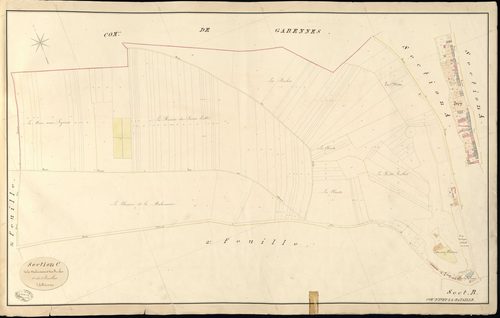 Ivry-la-Bataille. Section C _ de la Malmaison et des Friches _ 1re de 3 Feuilles