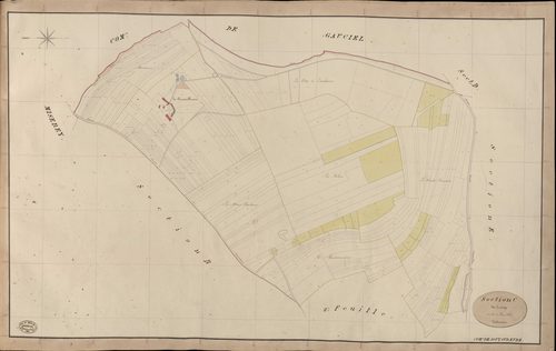 Jouy-sur-Eure. Section C _ du Troncey _ 1re de 2 Feuilles