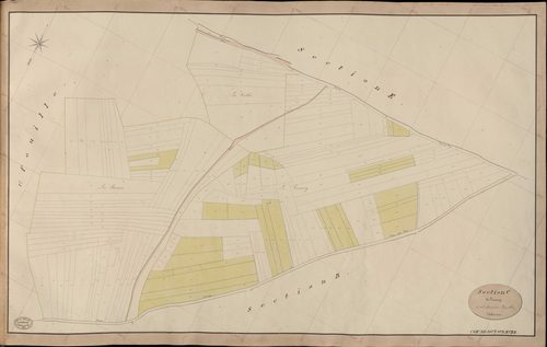 Jouy-sur-Eure. Section C _ du Troncey _ 2e et dernière Feuille