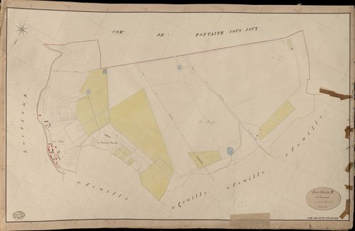 Jouy-sur-Eure. Section E _ du Beauregard _ 1re de 6 Feuilles