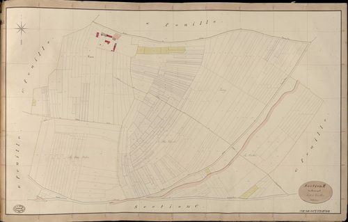 Jouy-sur-Eure. Section E _ du Beauregard _ 3e de 6 Feuilles