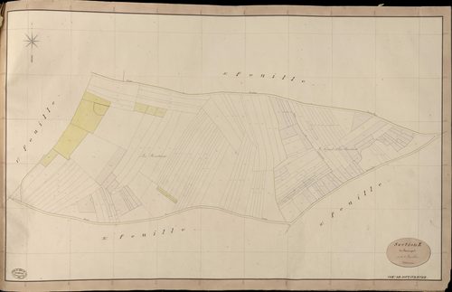 Jouy-sur-Eure. Section E _ du Beauregard _ 4e de 6 Feuilles