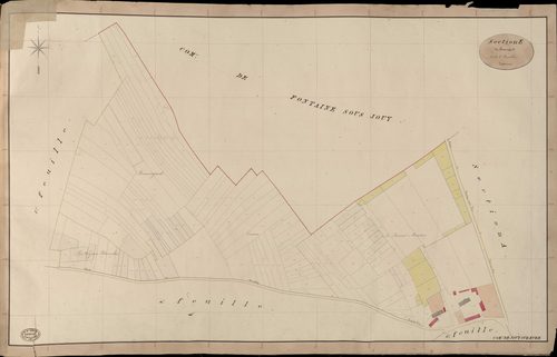 Jouy-sur-Eure. Section E _ du Beauregard _ 5e de 6 Feuilles