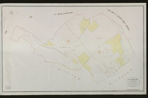 Landepéreuse. Section B _ de la Boulaye _ Feuille Unique