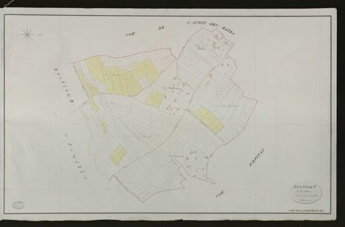 Landepéreuse. Section C _ de la chaise _ 2e et dernière Feuille