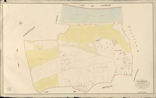 Landin (Le). Section A _ de l'Eglise _ 2e et dernière Feuille