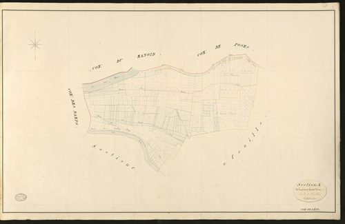 Léry. Section A _ de la petite et haute Dime _ 1re de 2 Feuilles