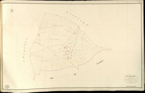 Lieurey. Section D _ du Castel _ 2e et dernière Feuille