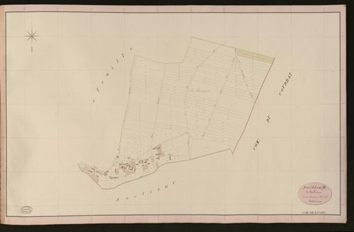 Lisors. Section B _ de Bois Préaux _ 2e et dernière Feuille