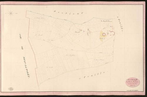 Longchamps. Section B _ du Bois des Bouleaux _ 2e de 3 Feuilles