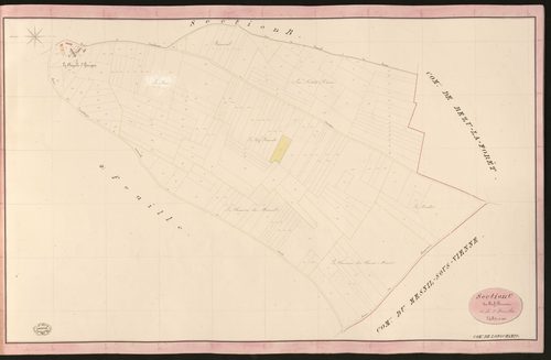 Longchamps. Section C _ du Fief Brunet _ 1re de 2 Feuilles