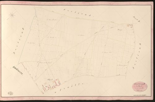 Longchamps. Section E _ de Bifauvel _ 1re de 2 Feuilles