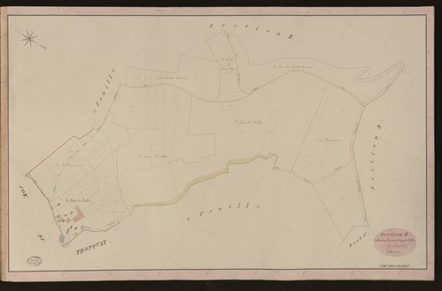 Lorleau. Section B _ du Mout aux Prêtres et de la grande Vallée _ 2e de 3 Feuilles