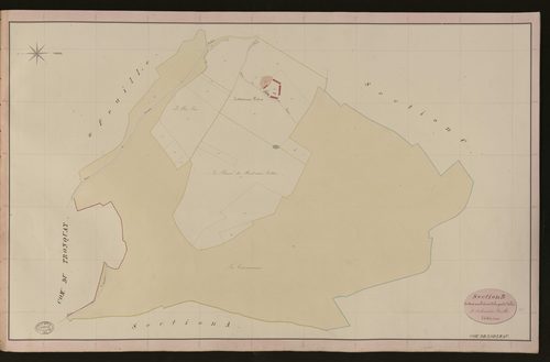 Lorleau. Section B _ du Mout aux Prêtres et de la grande Vallée _ 3e et dernière Feuille