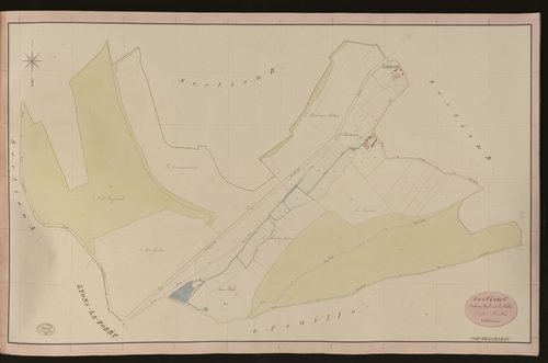 Lorleau. Section C _ de Saint Paul et de la Vallée _ 1re de 2 Feuilles