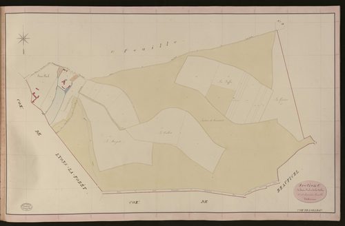 Lorleau. Section C _ de Saint Paul et de la Vallée _ 2e et dernière Feuille