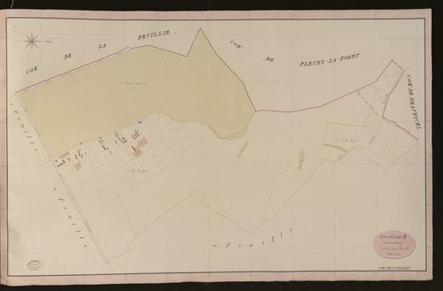 Lorleau. Section E _ de Saint-Crespin _ 7e et dernière Feuille