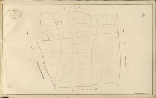 Louversey. Section A _ des Grands Ifs _ 2e et dernière Feuille