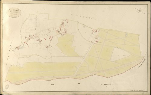 Louversey. Section D _ des Ventes Saintemême _ 2e de 4 Feuilles