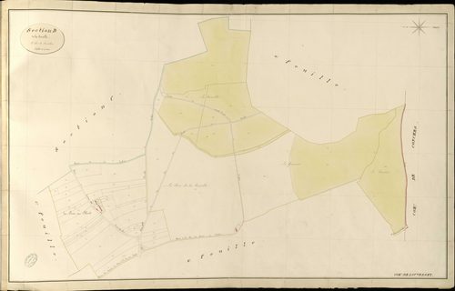 Louversey. Section D _ de la Conaille _ 3e de 4 Feuilles