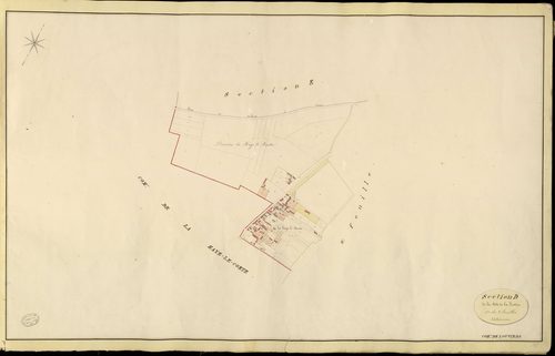 Louviers. Section D _ de la Côte de la Justice _ 1re de 2 Feuilles