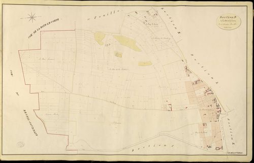 Louviers. Section D _ de la Côte de la Justice _ 2e et dernière Feuille