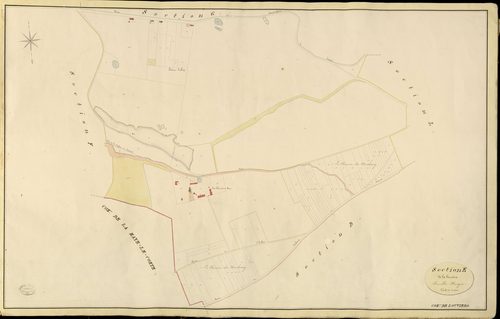 Louviers. Section E _ de la Carrière _ Feuille Unique
