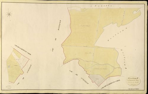 Louviers. Section F _ des Fosses et de la Forêt _ 2e et dernière Feuille