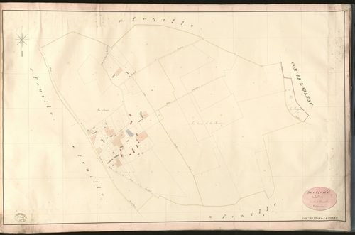 Lyons-la-Forêt. Section A _ de la Bosse _ 2e de 5 Feuilles