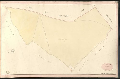 Lyons-la-Forêt. Section A _ de la Bosse _ 5e et dernière Feuille