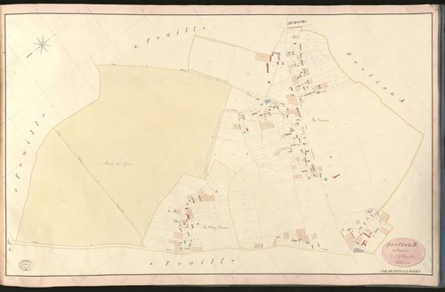 Lyons-la-Forêt. Section B _ des Tainières _ 3e de 6 Feuilles