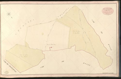 Lyons-la-Forêt. Section B _ des Tainières _ 6e et dernière Feuille