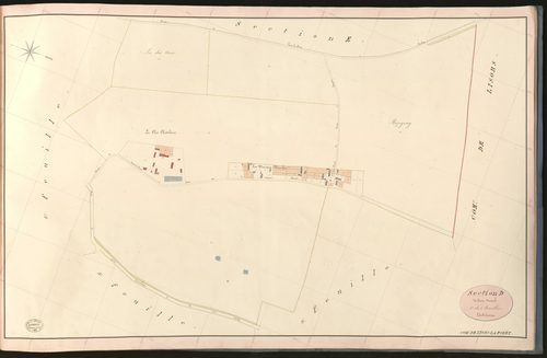 Lyons-la-Forêt. Section D _ de Croix-Mesnil _ 2e de 5 Feuilles